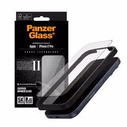 PanzerGlass ® Ceramic II Screen Protector iPhone 17 Pro | Ultra-Wide Fit w. EasyAligner - Additional view 5