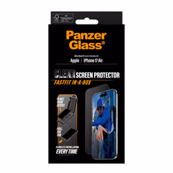PanzerGlass ® Screen Protector w. Black Frame iPhone 17 Air | Ultra-Wide Fit w. FASTFIT IN-A-BOX - Additional view 3