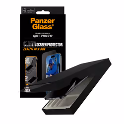 PanzerGlass ® Screen Protector w. Black Frame iPhone 17 Air | Ultra-Wide Fit w. FASTFIT IN-A-BOX - Additional view 5