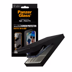 PanzerGlass ® Screen Protector w. Black Frame iPhone 17 Pro | Ultra-Wide Fit w. FASTFIT IN-A-BOX - Additional view 5