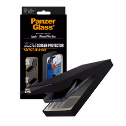 PanzerGlass ® Screen Protector w. Black Frame iPhone 17 Pro Max | Ultra-Wide Fit w. FASTFIT IN-A-BOX - Additional view 5
