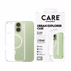 PanzerGlass CARE by ® Flagship Case Transparent Urban Explorer w. White MagSafe iPhone 17 - Additional view 3