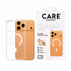 PanzerGlass CARE by ® Fashionable Case Samba Transparent w. White MagSafe iPhone 17 Pro Max - Additional view 3