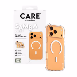 PanzerGlass CARE by ® Fashionable Case Samba Transparent w. White MagSafe iPhone 17 Pro Max - Additional view 5