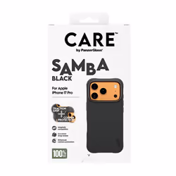 PanzerGlass CARE by ® Fashionable Case Samba Black w. MagSafe iPhone 17 Pro - Additional view 4