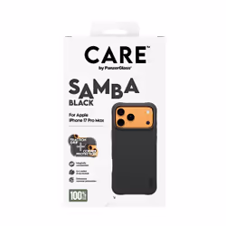 PanzerGlass CARE by ® Fashionable Case Samba Black w. MagSafe iPhone 17 Pro Max - Additional view 4
