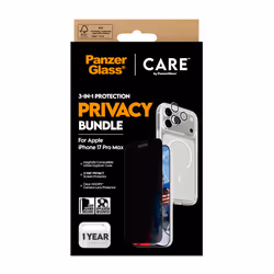 PanzerGlass ® | CARE by ® 3-in-1 Flagship Privacy Bundle iPhone 17 Pro Max - Additional view 3