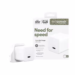 PanzerGlass empower by ® Turbo 30W Charger Single USB-C | UK Plug | Silver White - Additional view 2