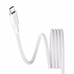 PanzerGlass empower by ® Magnetic 240W USB-C to USB-C Cable | USB 2.0 | 1.5M | Silver White - Additional view 6