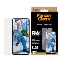 PanzerGlass Screen Protector Ultra-Wide Fit - Clear - Samsung Galaxy A37 5G Clear screen protector