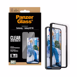 PanzerGlass Screen Protector Ultra-Wide Fit - Clear - Samsung Galaxy A37 5G Clear screen protector - Additional view 4