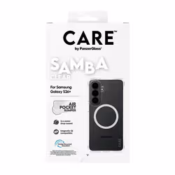 PanzerGlass CARE™ by ® Samba Case Transparent w. White Qi Samsung Galaxy S26+ - Additional view 3