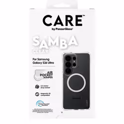 PanzerGlass CARE™ by ® Samba Case Transparent w. White Qi Samsung Galaxy S26 Ultra - Additional view 3