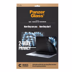 PanzerGlass ® Magnetic 2-Way Privacy Film Screen Protector Macbook Air 13.6" M2 | M3 | M4 | M5 - Additional view 3