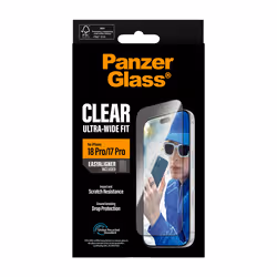 PanzerGlass ® Screen Protector iPhone 2026 Pro | 17 Pro | Ultra-Wide Fit w. EasyAligner - Additional view 3