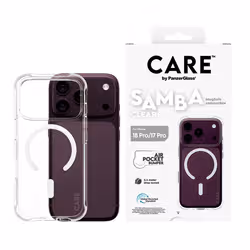 PanzerGlass CARE™ by ® Samba Case Transparent w. White MagSafe iPhone 2026 Pro | 17 Pro - Additional view 2