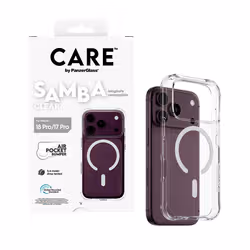 PanzerGlass CARE™ by ® Samba Case Transparent w. White MagSafe iPhone 2026 Pro | 17 Pro - Additional view 5