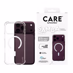PanzerGlass CARE™ by ® Samba Case Transparent w. White MagSafe iPhone 2026 Pro Max | 17 Pro Max - Additional view 2