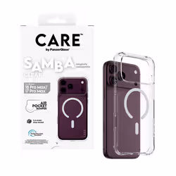PanzerGlass CARE™ by ® Samba Case Transparent w. White MagSafe iPhone 2026 Pro Max | 17 Pro Max - Additional view 5