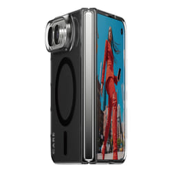 PanzerGlass CARE by SL1M Case Smokey w. Black MagSafe iPhone Duo