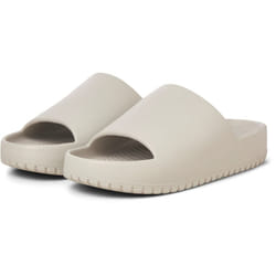 ) Jack & Jones Ripple Moulded EVA Men's Moonbeam Slides - White, 11 (Adults'