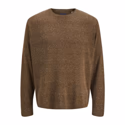 Jack & Jones Winter Melange Sweat Jumper - Chocolate Torte, XX-Large