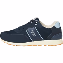 ) Jack & Jones Spirit Runner Polyurethane Men's Navy Blazer/Glacier Ice Trainers - Blue, 9 (Adults'