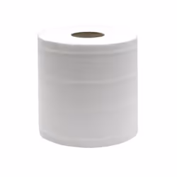 MAXIMA Mini Centrefeed Roll 1 Ply White 120m L x 195mm W (Pack 12) - 1