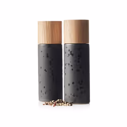 BITZ 821500 seasoning grinder Salt & pepper grinder set Black, Wood