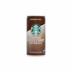 Starbucks Fairtrade DoubleShot Espresso Premium Coffee 12 XDrink 200ml