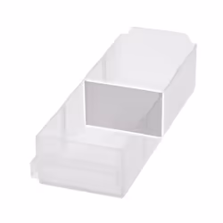 raaco 250-01, Transparent, Polypropylene (PP), 75 mm, 3.2 mm, 46 mm, 180 g