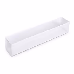 raaco Insert 55 A9-4, Small parts box, Polypropylene (PP), Transparent, 39 mm, 218 mm, 47 mm