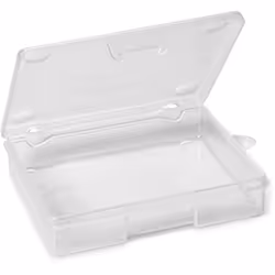 raaco Pocketbox, Small parts box, Polypropylene (PP), Transparent, 0.5 kg, 119 mm, 95 mm