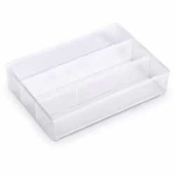raaco Pocketbox Small parts box Polypropylene (PP) Transparent