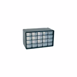 Raaco 126588 Plastic Storage Cabinet 20 Drawer