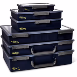 raaco Assorter 55 4x8-0 equipment case Blue - Additional view 4