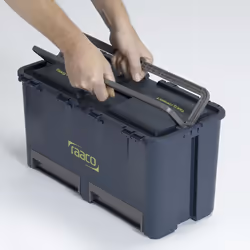 raaco Compact 37 Blue Polypropylene (PP)