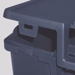raaco Solid 1 Black Polypropylene (PP) - Additional view 4