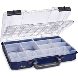 raaco CarryLite 55 4x8-16/DLU Blue Polycarbonate (PC), Polypropylene (PP)
