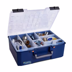 raaco CarryLite 150 5x10-8 Blue Polycarbonate (PC), Polypropylene (PP)