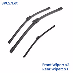3pcs For Bmw X3 F25 2010-2017 26&quot; 20&quot; 13&quot; Front Rear Wiper Blades Windshield Windscreen Window Cutter Accessories 2011 201 - Right Hand