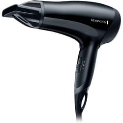 Remington Hair Dryer (Powerful, Lightweight, Concentrator, Ceramic Ionic Grille for even Heat Anti-Static, 3 Heat / 2 S