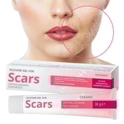NoScar SILICONE GEL ALL KINDS OF SCARS STRETCH MARKS SKIN REGENERATION