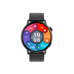Forever ForeVive 4 SB-350 3.35 cm (1.32") IPS Digital 360 x 360 pixels Touchscreen Black
