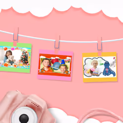 Children Camera Photos Videos 1080p Mini Games Forever Pink
