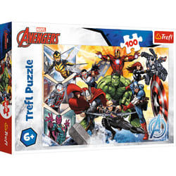 Trefl The power of the Avengers Jigsaw puzzle 100 pc(s) Cartoons