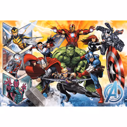 Trefl The power of the Avengers Jigsaw puzzle 100 pc(s) Cartoons