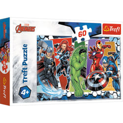 Trefl The Avengers Invincible Jigsaw puzzle 60 pc(s) Cartoons