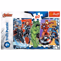 Trefl The Avengers Invincible Jigsaw puzzle 60 pc(s) Cartoons