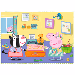 Peppa Pig Holiday reccolection Jigsaw puzzle 12 pc(s) Cartoons